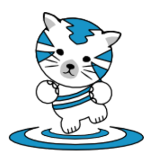 The Sakai mascot, the Sakaiger, dances on the Sakai logo rings.
