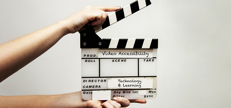 Camera Ready? Begin production of making your video accessible. Action!