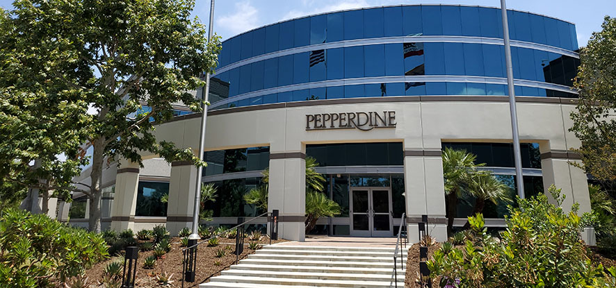 Pepperdine Calabasas Campus building exterior entrance