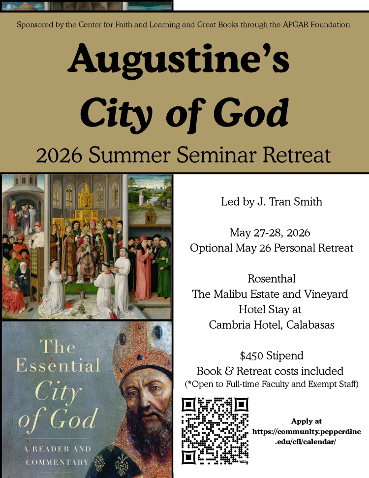 2026 summer seminar retreat flier