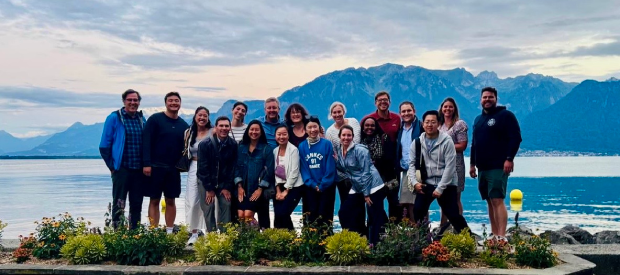 2025 New Faculty Retreat Group in Vevey, Switzerland