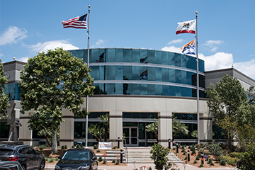 front of Calabasas campus