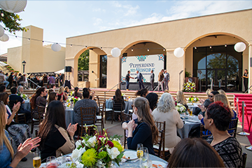 Faculty and staff at Pepperdine honors