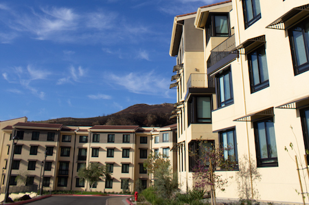 front facing photo of Seaside Residence Hall