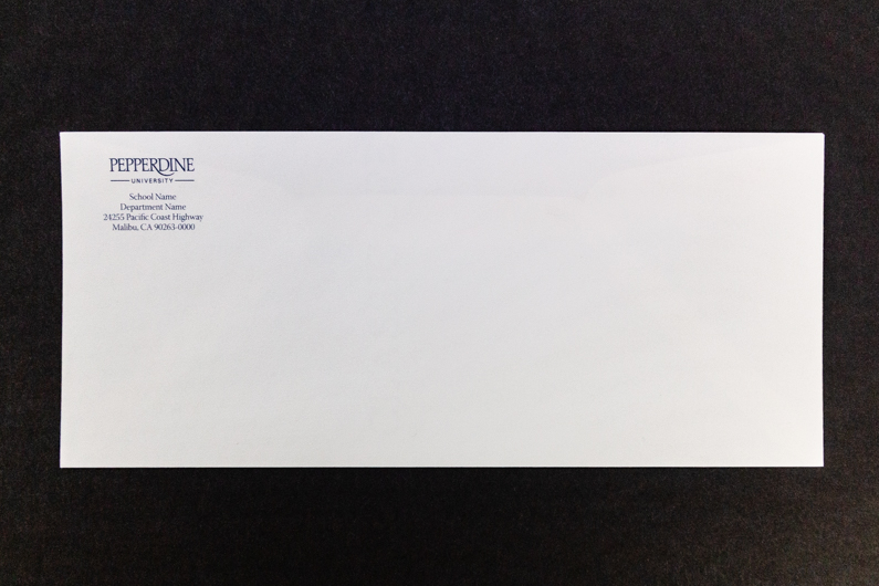 Pepperdine University #10 Commercial Envelope