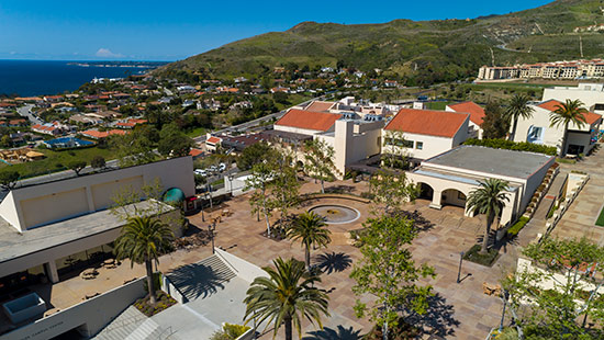 Mullin Town Square Aerial View
