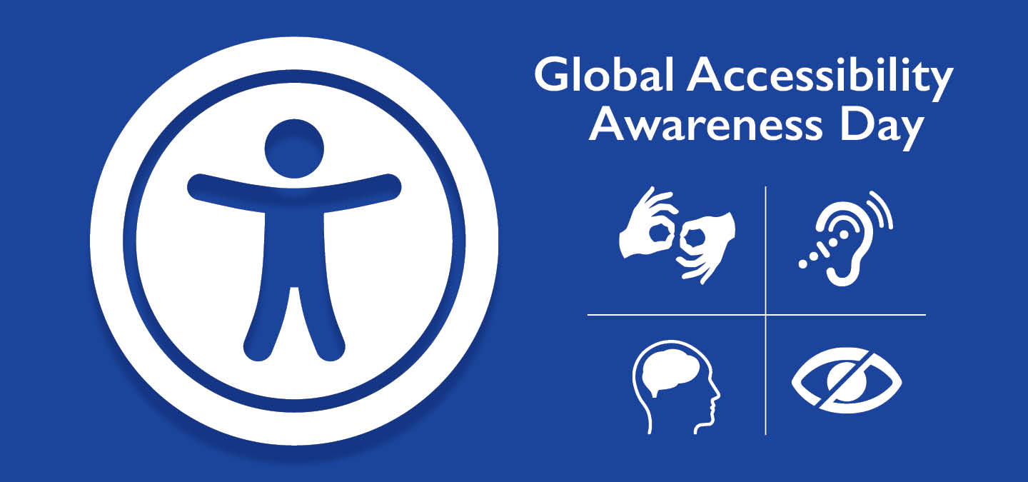 Digital Accessibility icons for Global Accessibility Awareness Day