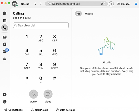 Save E911 changes screen