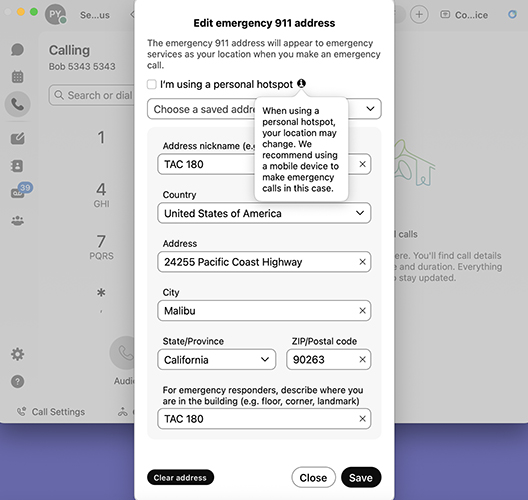 Using a Personal Hotspot screen 2
