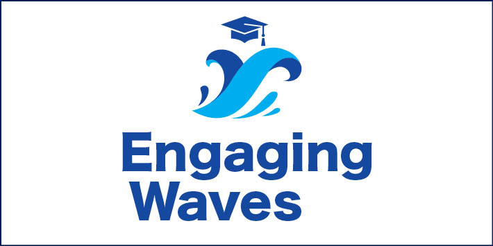 Engaging Waves logo