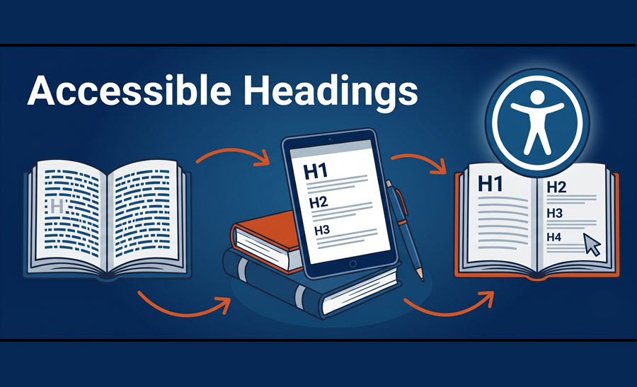 Creating Documents and Web Pages with Accessible Headings