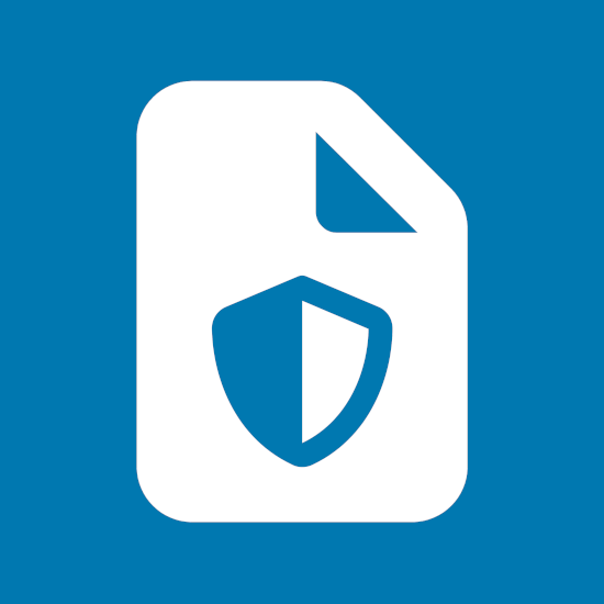 Document File with Shield: Safeguard University Data.