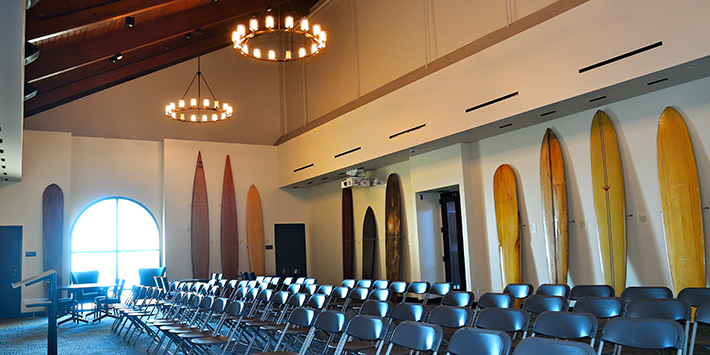Payson Library surfboard room