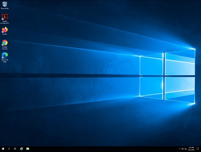 User Desktop Screen