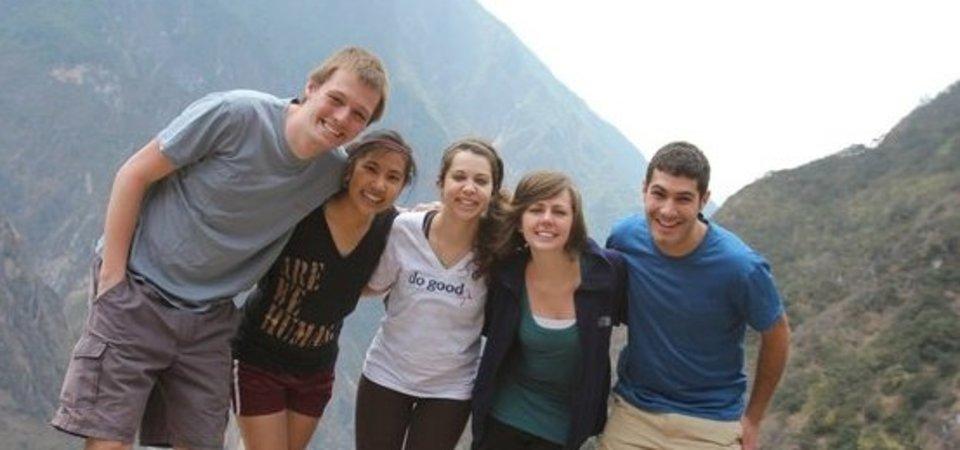 Pepperdine students in China