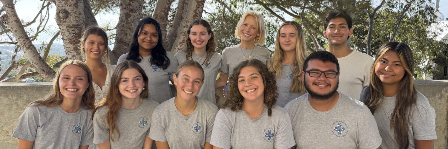 '26-27 academic year Student Advisory Board members