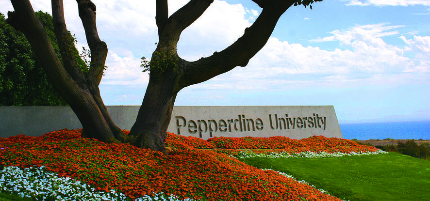 Pepperdine University, Main Campus Entrance
