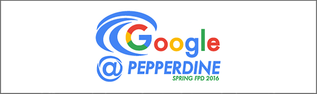 Google/Pepperdine logo for faculty professional development