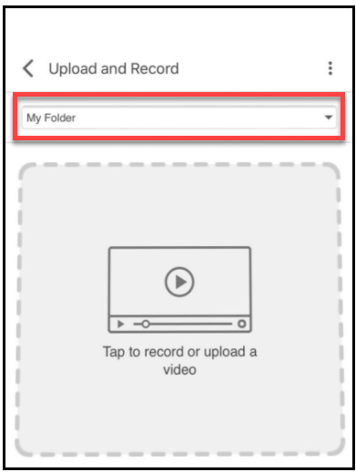 Upload and Record My Folder