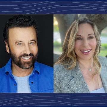 Yakov Smirnoff and Margaret Moodian